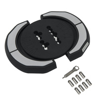 Podkładka na snowboard Crab Grab Mini Hearts /red/