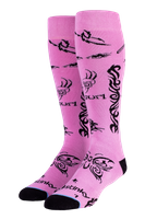 Skarpetki snowboardowe Stinky Purple Haze '21