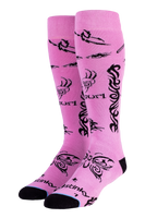 Skarpetki snowboardowe Stinky Purple Haze '21