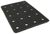 Podkładka na snowboard Crab Grab Holey Sheet /black - white/