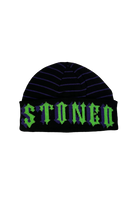 Czapka zimowa Stinky Stoned Beanie - black/purple