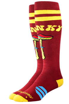 Skarpetki snowboardowe Stinky Purple Haze '21
