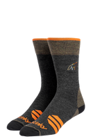 Skarpetki trekkingowe z wełny merino Stinky - fox crew /gray/