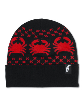 Czapka zimowa Crab Grab Claw Label Beanie /white/