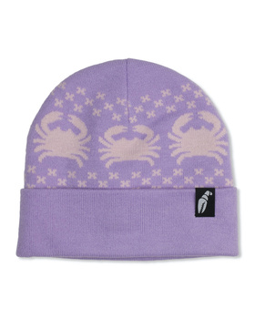 Czapka zimowa Crab Grab Claw Label Beanie /white/