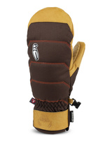 Damskie rękawice snowboardowe Crab Grab Snuggler Women /brown contrast/