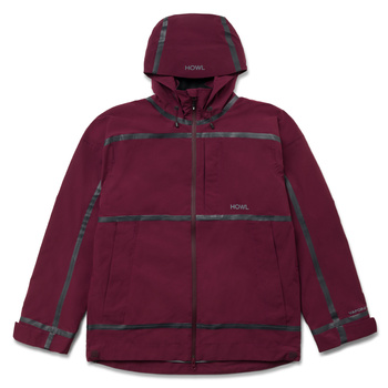 Kurtka snowboardowa HOWL Taped Jacket /burgandy/