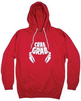 Bluza z kapturem Crab Grab - Classic Hoody /red/