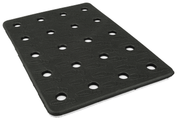 Podkładka na snowboard Crab Grab Holey Sheet /black - white/