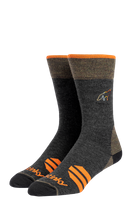 Skarpetki trekkingowe z wełny merino Stinky - fox crew /gray/